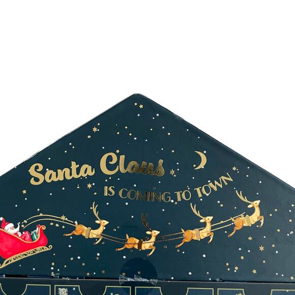 Nicole Miller Christmas Advent Calendar 24 Countdown Drawers Refillable New - Picture 3 of 10